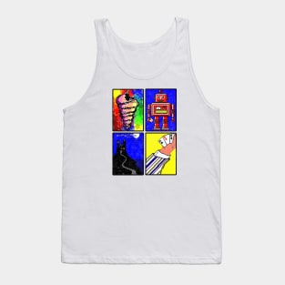 Nineties Windows Solitaire Tank Top